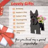 strolfay Scottish Terrier Dog Planter Plant Pots,Cute Garden Dog Flower