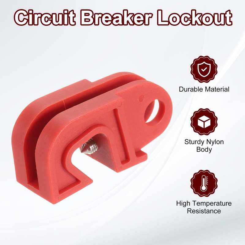 sourcing map 2pcs Circuit Breaker Lockout Industrial Grade Miniature Loto