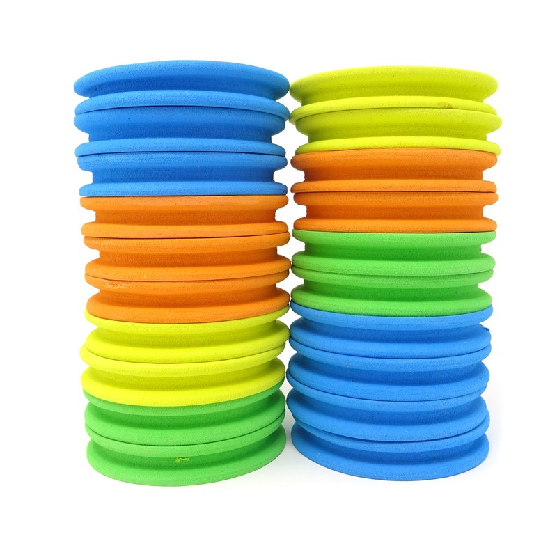 20PCS 68mm Fishing Foam Spools Fishing Line Spools Circular Winding