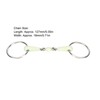 Horse Mouth Bit Stainless Steel Ring Middle Rubber Apple Flavour