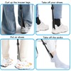 VIVEBEI Shoe Horn Long Handle, 16.9'' - 37.4'' Telescopic Metal