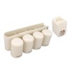 Toothbrush Holder Bathroom Hanging Vanity Tooth Brush Organizer Punch Free