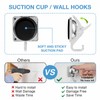 Strong Suction Cup Hooks, Vacuum, Pack of 2, Load Capacity