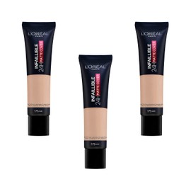 L'Oréal Paris infaillible 24h Matte Cover Foundation 175 Sand Pack of 3 x 30 ml
