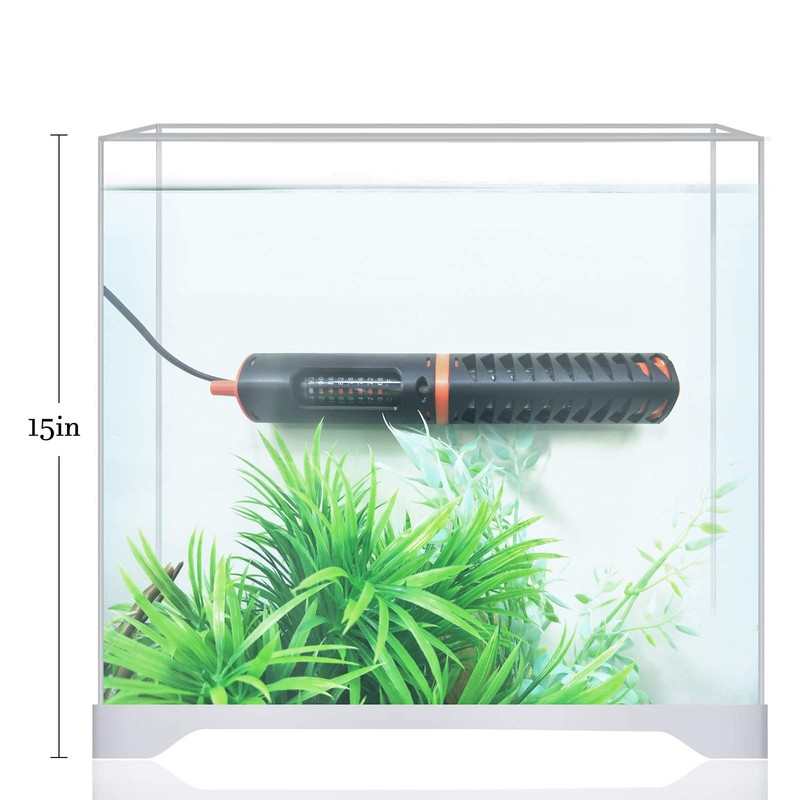 HITOP Adjustable Aquarium Heater with Protective Cover, 50W 100W 120W