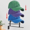 HarJue Hat Rack for Wall, Metal Wire Hat Organizer for