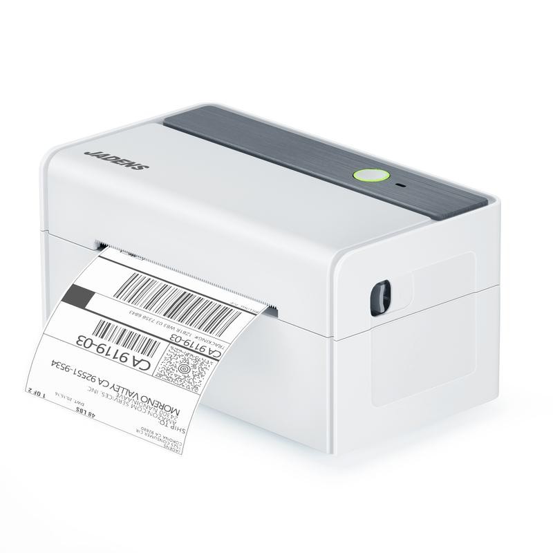 JADENS Bluetooth Thermal Label Printer -Wireless Shipping Label Printer for