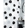Spirella Bubble PEVA Opaque Plastic Shower Curtain, 180 x 200