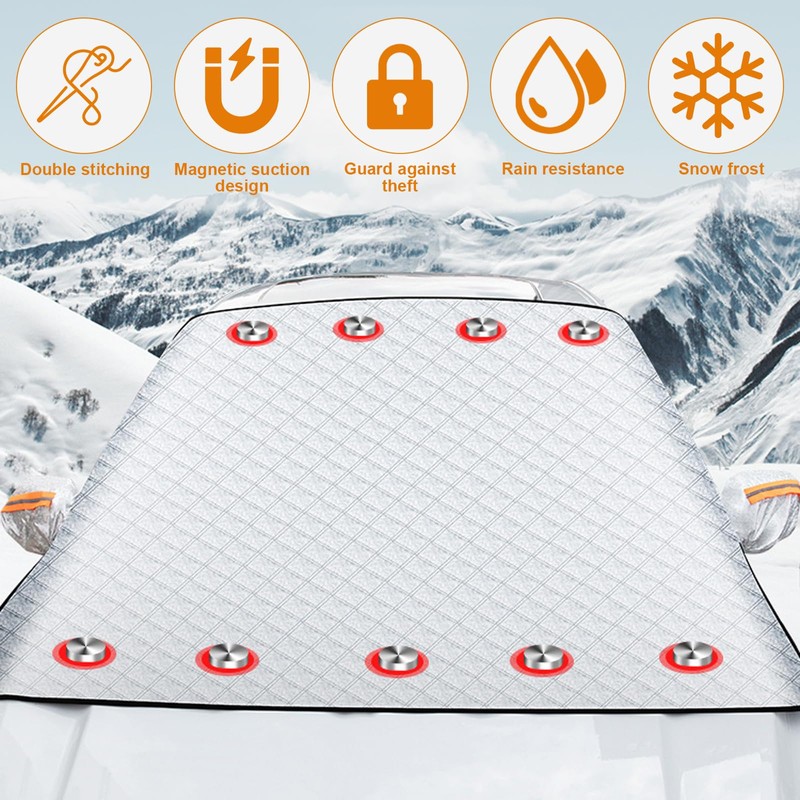 Universal Foldable Windscreen - UV and Overheating Protection for Most