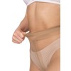 BANANALU 8 Denier Ultra Transparent Elastic Tights for Summer, natural