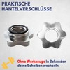 Best Sporting Spinlock for Barbell Bars, 1 Piece, 2 or