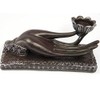 Porte bougie Main Mudra 21cm