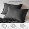 LINENWALAS 100% Organic Bamboo Pillow Cases 2 Pack, Soft Premium