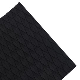 Surfing Board Grip Pad Anti Slip DIY Trimmable EVA Foam Wave Riding Board Traction Pad for Surfboard Black