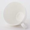 Narumi 51799-2911 Cup Saucer Sense Plain, White, 7.8 fl oz
