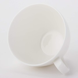 Narumi 51799-2911 Cup Saucer Sense Plain, White, 7.8 fl oz (220 cc), Coffee