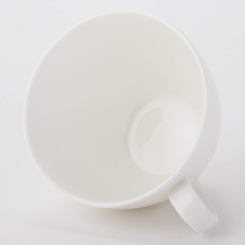 Narumi 51799-2911 Cup Saucer Sense Plain, White, 7.8 fl oz