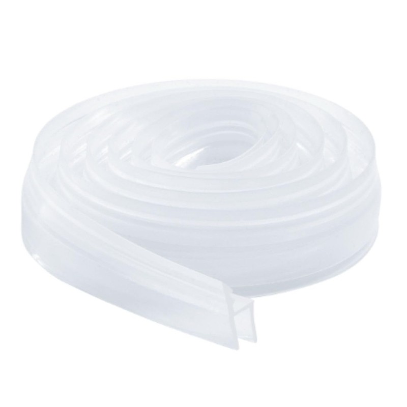 Flexible Shower Door Side Seal Strip 100 Inch Shower Glass