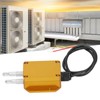 Wind Pressure Transmitter Yellow Micro Pressures Differential Sensor DC24V 4‑20mA0-100kpa