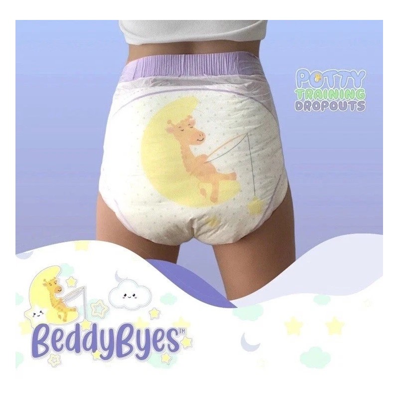 ABDL Potty Training Dropout Beddybyes - ABDL Diapers 2 Pack,