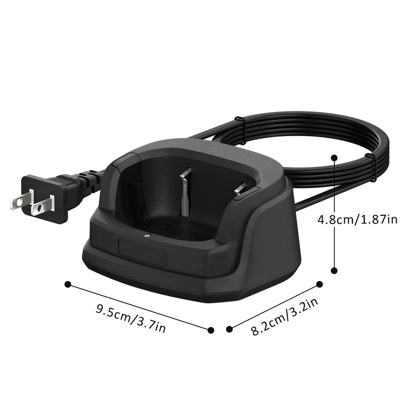 BAOFENG UV-17R Charger Desktop with Indicator Light for Two Way