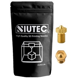 V5/V6 Premium Nozzle/Nozzle, 0.2 mm, Brass/Brass, 1.75 mm, Set of 2