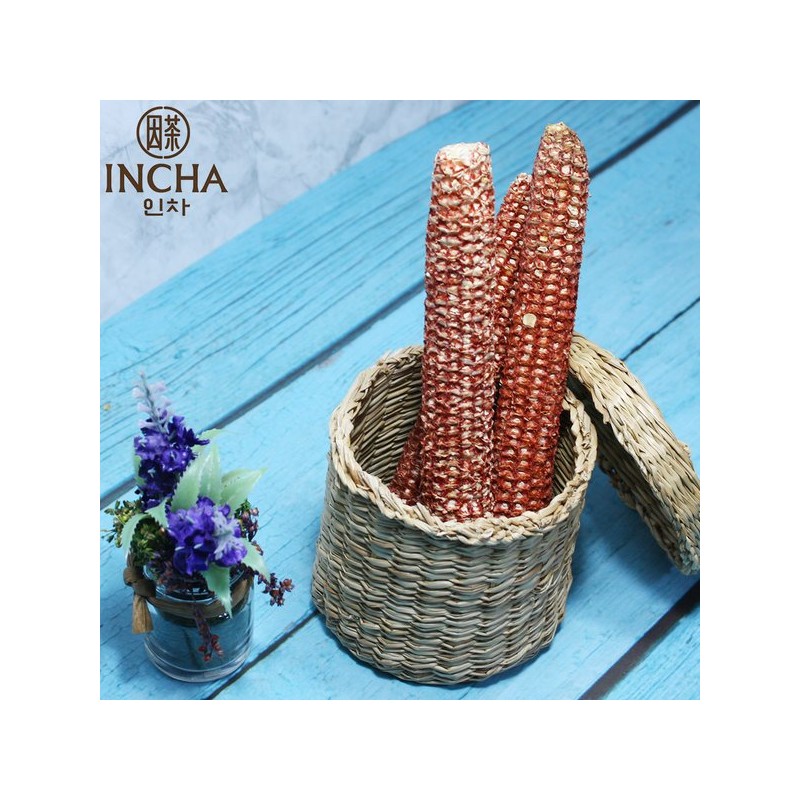 Incha 국내산 옥수수속대 옥수수대 옥수수 속대차 1kg (500gX2개) Domestic Corn