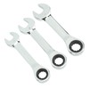 3Pcs Ratchet Wrench 72 Tooth 13mm 14mm 15mm Tool Steel