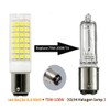 WingYauLung Ba15d LED Light Bulbs Dimmable Double Contact Bayonet Base,