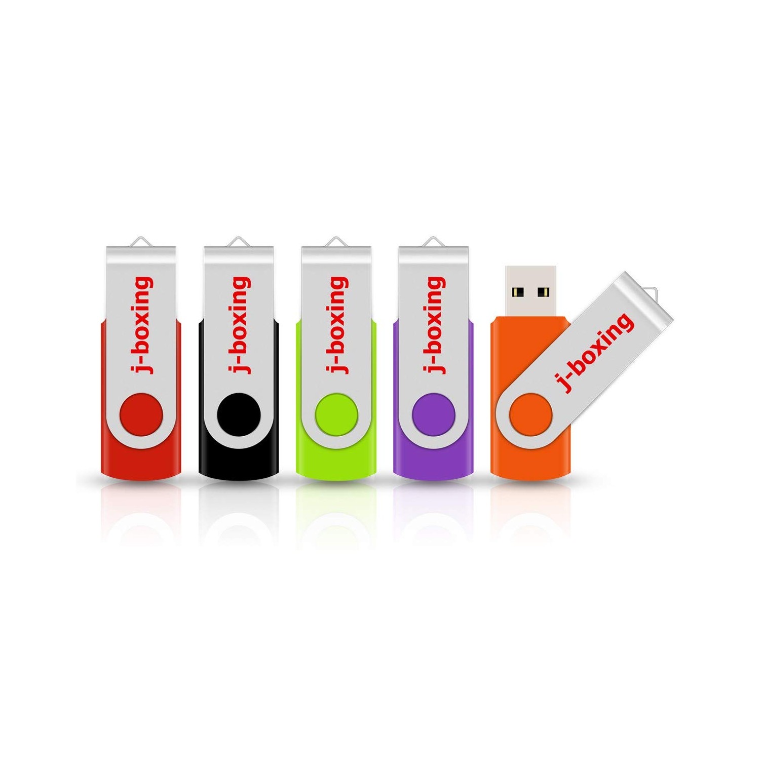 J-boxing 16GB USB Flash Drive Rotatable High Speed USB Flash Memory ...