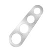 Ainkou 4-Hole Stainless Steel Spaghetti Measure Tool Sturdy Pasta Measuring