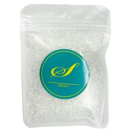 SREGIT Sealing Wax Sealing Stamp Clear Amber Wax Grain Beads (Clear, 1 Bag)