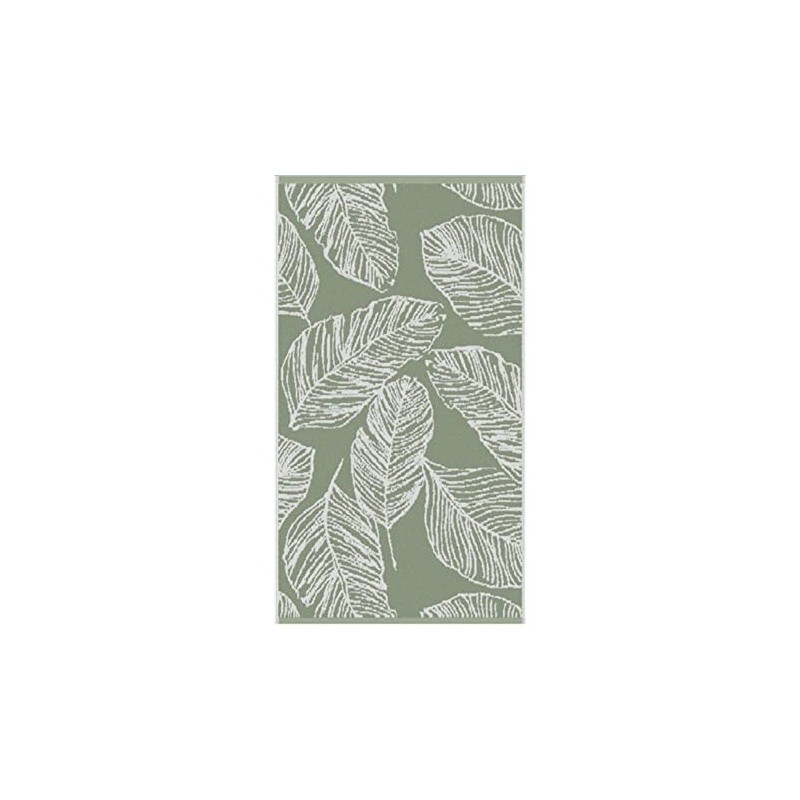 Fusion - Green Leaf Hand Towel (50 x 90cm) -