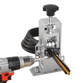 Wire Stripper Machine for Power Drill, Copper Wire Stripper for Leftover Cable, 0.04"-1" Wire Stripping Machine, Wire Stripping Tool for Scrap Wire
