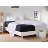 LivinEase Brushed Microfiber Black King Size Fitted Sheets - Premium