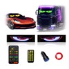 2PCS Devil Eyes Light for Windshield: 14.1"x4.3" LED Eyes for