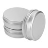 JOIKIT 24 Pcs 100ml Aluminum Tin Cans with Lids, 3.3oz