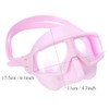 Professional Free Diving Anti Fog Large View Low Volume Dive