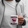 Trendation - Dackel Mama Tasse Geschenk Frauen Dackel-Besitzerin (Weiß)