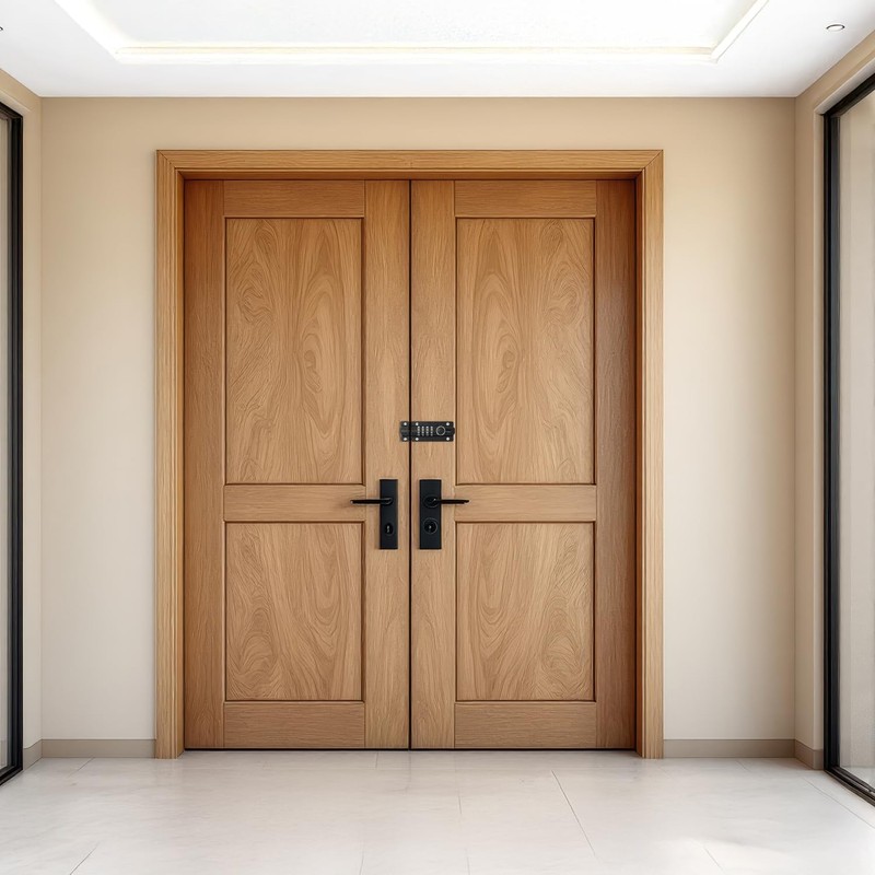 HMF Deadbolt 3591-02, Door Bolt with 4 Digit Combination Code