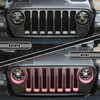 JeCar Front Grill Inserts & Headlight Trim Cover Exterior Accessories