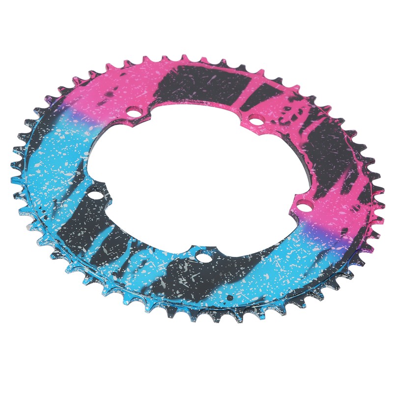 Aluminium Alloy Folding Bike Crankset 56T 130mm BCD Single Disc