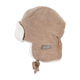 Sterntaler Baby Boys Hat Baby Aviator Hat Fine Cord, beige
