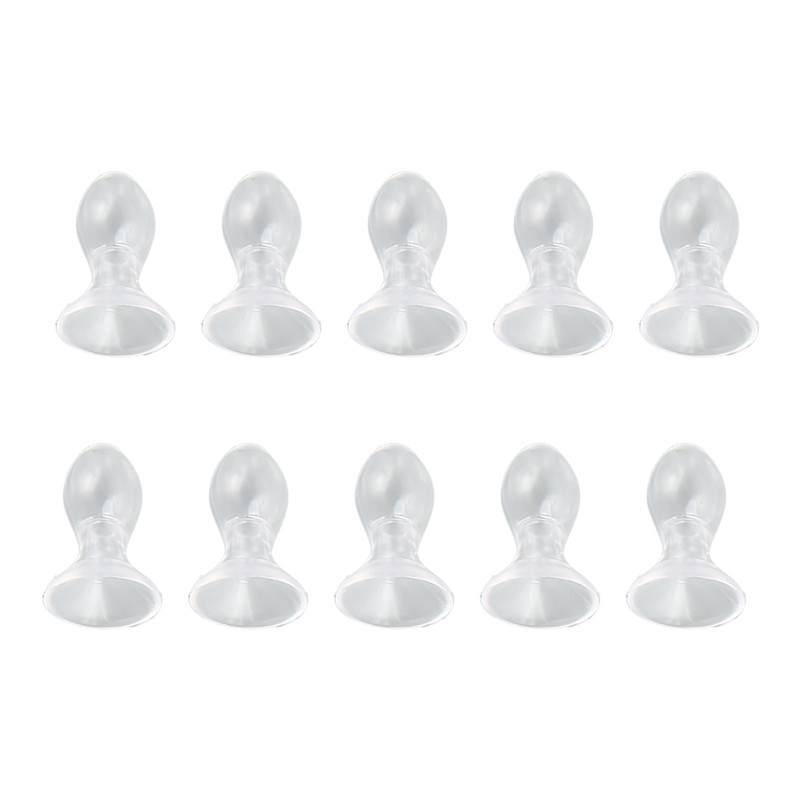 10pcs Hearing Amplifier Dome Silicone Ear Tip Earplug Replacement Accessory