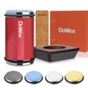 DOWOX Longer Rolling Knife Sharpener with Leather Strop, Upgraded Rolling