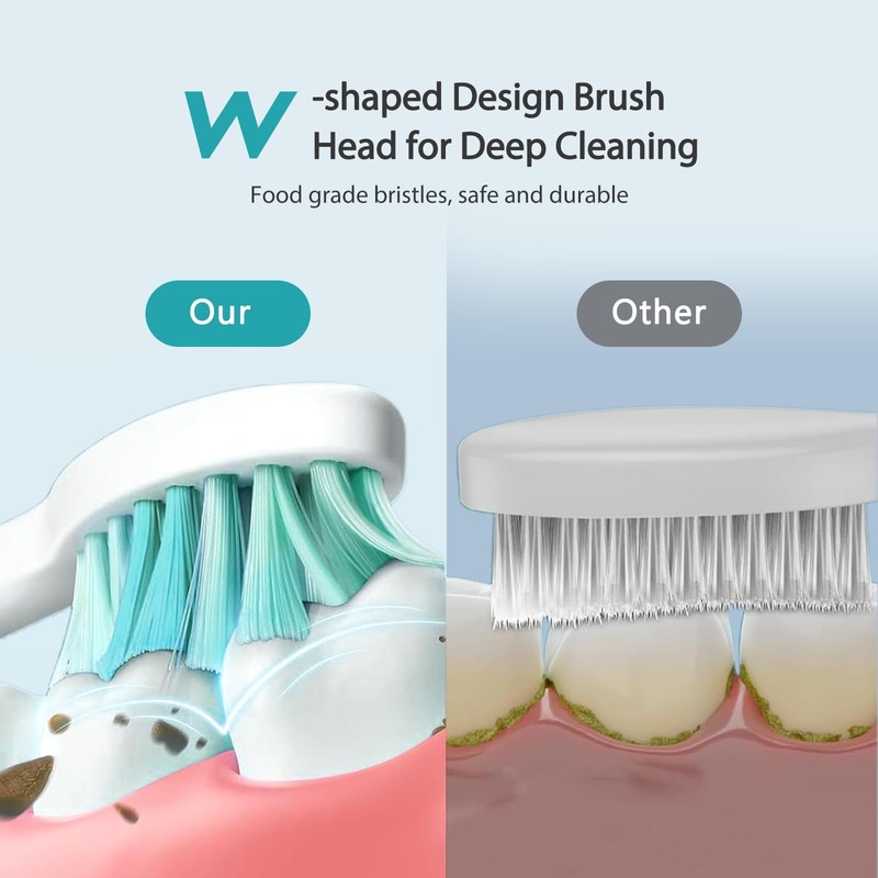 Replacement Heads for Waterpik Sonic Fusion 2.0, Extra-Large Size Flossing