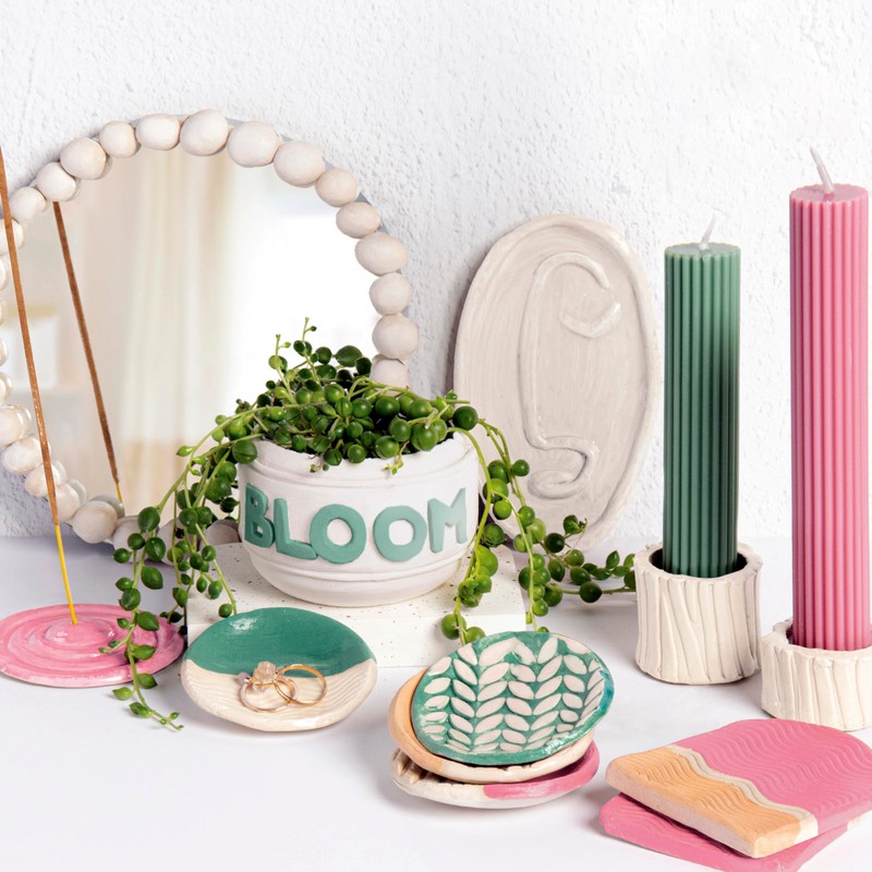 Craft Maker Air-Dry Clay Kit