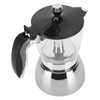 6 Cups Stainless Steel Coffee Pot Italian Octagonal Household Brewing