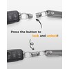 FEGVE Titanium Magnetic Heavy Duty Swivel Quick Release Keychain-2 Button