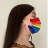Komonee Face Mask 3 Ply Disposable Rainbow Dustproof Mouth Cover